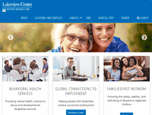 Tablet Screenshot of elakeviewcenter.org